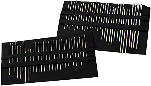 SINGER 07380 Assorted Hand Needles - Betweens, Chenille, Darners, Embroidery, Tapestry & Sharps, 60-Count,