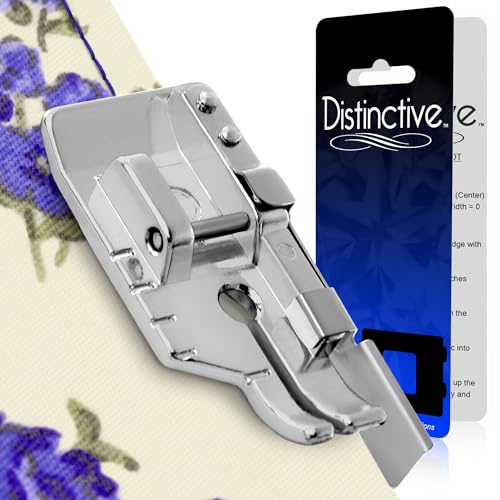 Distinctive 1-4 (Quarter Inch) Quilting Sewing Presser Foot w/ Edge Guide - size: 1/4" Quilting Foot w/ Guide