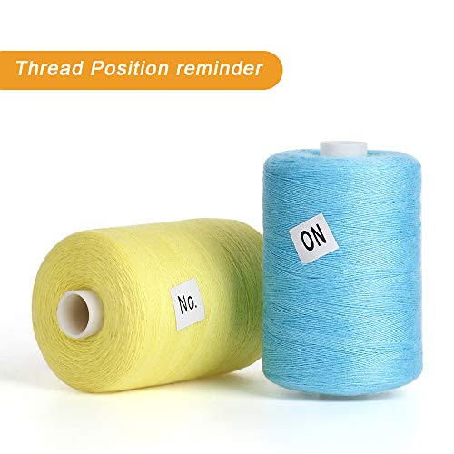 Sewing Thread Sets 24-Color Mixed Cotton, 1000 Yards for Sewing Machine