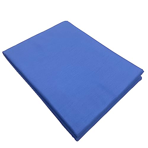Cotton Quilting Fabric by The Yard for Sewing Width 64" Sky Blue 1 Yard - color: Sky Blue, size: 1Yard