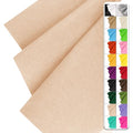 IONTACH 36" X 36" Stiff Felt Fabric 1.2mm Thick (Apricot Nude) - color: Apricot Nude, size: Stiff - 36" X 36"