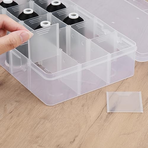 [Box-Upgraded] Simthread Machine Embroidery Thread 1000M Black 900, with Storage Box Polyester 15 Spools Set for Embroidery Quilting Machine - color: 15 Black