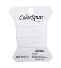 3-Strand Silk Needlepoint Thread, 10 Yard Smooth & Lustrous Silk Thread for Needlepoint, Hand Embroidery, Sewing & DIY Needlework to Family and Friends(White) - color: White