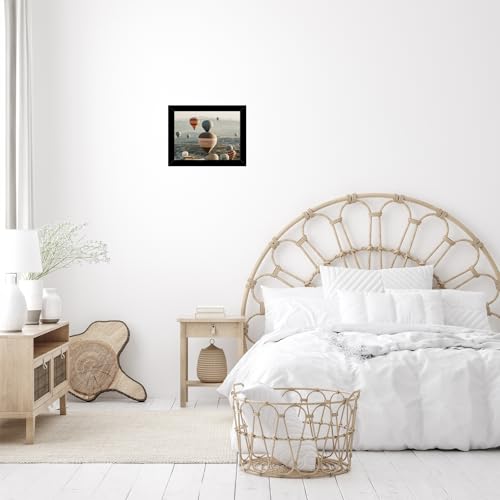 JCJMY 4x6 Picture Frame Black for Wall Hanging or Tabletop, Wall Mounting Horizontally or Vertically, 4 x 6 Wall Gallery Poster Photo Frame with Shatter Resistant Plexiglass, Black - color: Black, size: 4x6 inch