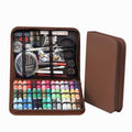 Obear Sewing Kit for Adults: 170 Pcs Sewing Supplies for Hand Mending Clothes, Emergency Repair for Home Travel Dorm, Brown (Gift for Mom, Grandma, Students) - style: 170 Pcs Hand Sewing Kit
