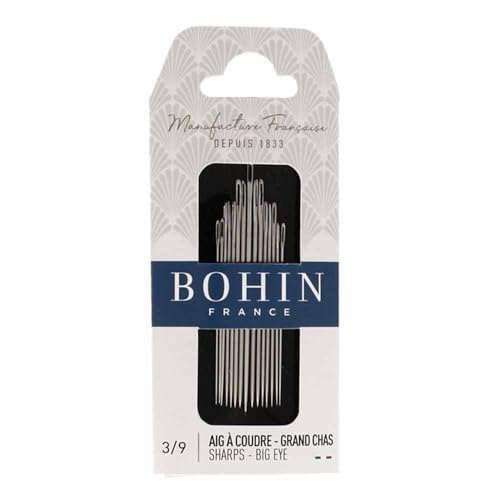 Bohin Big Eye Sharp 3/9 needles