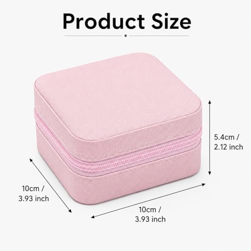 56 Pcs Portable Sewing Kit, Needle and Thread Kit with PU Leather Case, Basic Sewing Kit and Hand Seeing Kit with Scissors, Seam Ripper, Safety Pins for Travel Home Repairs(Pink) - color: Pink