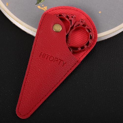 Small Sewing Scissors, Precision Detail Snips with Cover