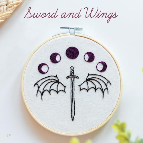 Romantasy Embroidery: 23 Stunning Patterns for Romance and Fantasy Lovers (Dover Crafts: Embroidery & Needlepoint)