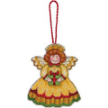 Dimensions Counted Cross Stitch Angel Ornament Kit, 3.25" x 4" - style: Angel