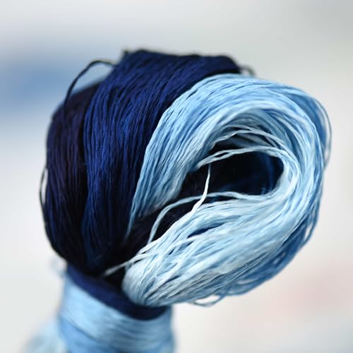 Natural 100% Mulberry Handmade Embroidery Silk Thread Silk Floss (56) - color: 56
