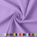 Cotton Fabric By The Yard 58 Inches Wide for Quilting, Sewing, Apparel, Embroidery, DIY Crafts(Purple, 5Y) - color: Purple, size: 5 Yards(58" x 180")