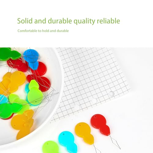 100 Pcs Plastic Needle Threaders, Hand Machine Sewing Needle Threader Tool