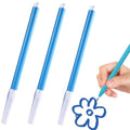 3-Pack Fabric Markers for Sewing,Blue Erasable Water Soluble Fabric Marker