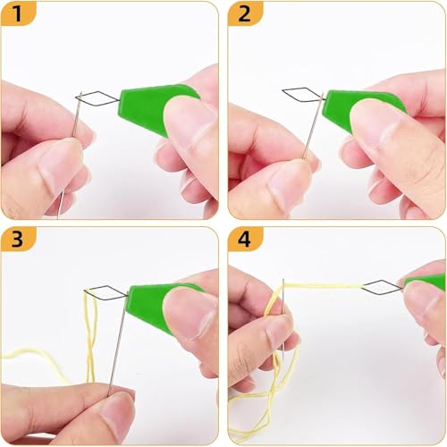 Maxee Embroidery Thread Floss, 100 Colors Skeins Rainbow Cross Stitch Thread, 8m Friendship Bracelet String Kit Craft Floss, Needlepoint Cotton Yarn - size: 0-100 colors