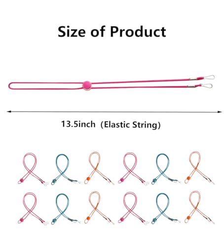 Sexyppl 24 Pcs Cross Stitch Side Clips，Cross-Stitch Fabric Holders，High Elasticity Fabric Tension Embroidery clamp，Adjustable Fabric Fastening Clip
