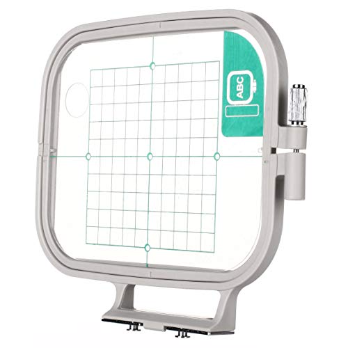 Sew Tech Embroidery Hoop for Brother, 4x4in 100x100mm SA432 EF62 Frame - size: 4" x 4" - SA432