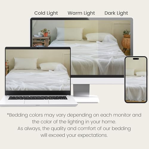 100% French Linen Pillowcases with Embroidery - Pack of 2 - Washed Solid Color Natural Flax Soft Breathable - White, 20'' x 30'' - color: White, size: 20''x30'' - Embroidery