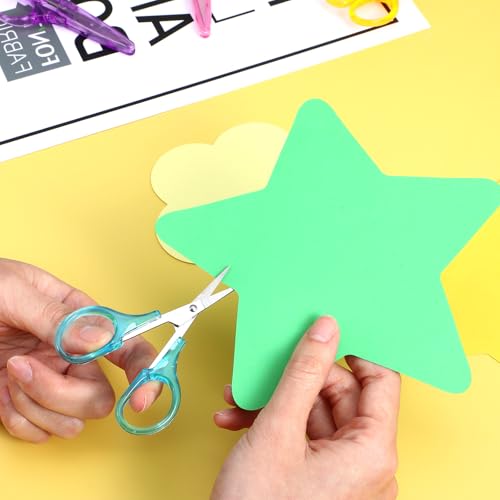 50 Pcs Small Sewing Scissors Sharp Small Craft Scissors With Cover