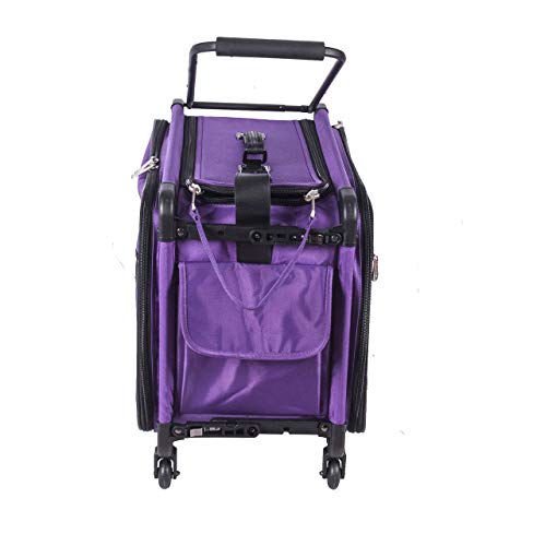 Tutto Machine On Wheels - color: Purple W/Yellow Dahlias, size: 22-Inch