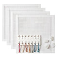 Needlepoint Canvas,18 Mesh Needlepoint Canvas,4 Pcs 8"x8" Taped Edges - size: 8" x 8"