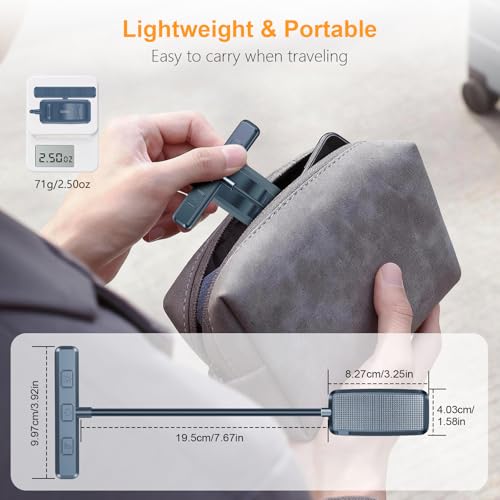 Gritin 19 LED Rechargeable Book Light for Reading in Bed - color: Pacific Blue