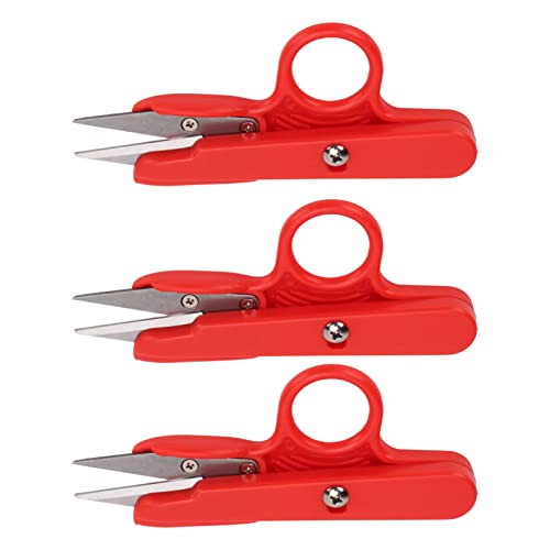 3Pcs Stainless Steel Thread Snips, Clean Cuts for Sewing