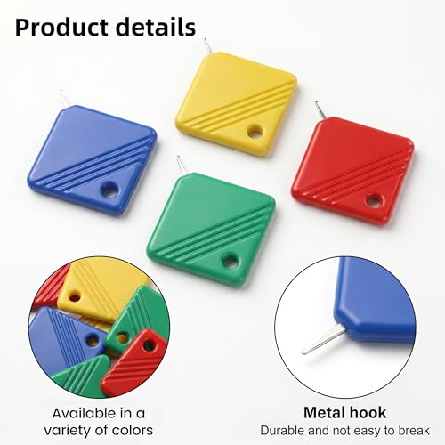 12 Pack Threaders for Sewing Easy Threading Tool Automatic Hand Sewings Needle Threader Plastic Wire Hook Simple Threaders for Hand Sewings Embroidery Floss Cross-Stitch Sewing Machine