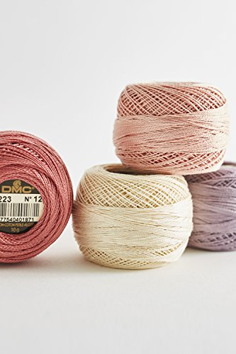DMC 116 12-842 Pearl Cotton Thread Balls, Very Light Beige Brown, Size 12