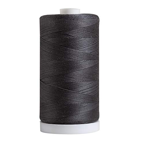 Connecting Threads Charcoal Gray 100% Cotton Thread Spool - color: Charcoal