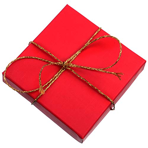 Pangda Christmas Twine Metallic Bakers Wrapping Twine, 1 mm, Gold - color: Gold, size: 1 mm