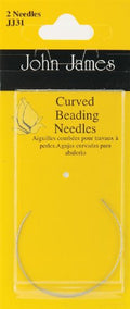 John James Curved Beading Needles-2/Pkg