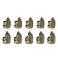 Tsnamay Bronze Adjustable Thimble Hand Sewing Repair Needlework - color: Bronze
