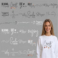 30 Pcs Boho Christian Bible Verse DTF Transfers Ready to Press - style: Boho Bible Verse