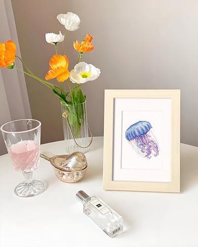PeakLuv Small Diamond Art Kits Fishes Mini Diamond Painting Kits for Adults - color: Sea Animals