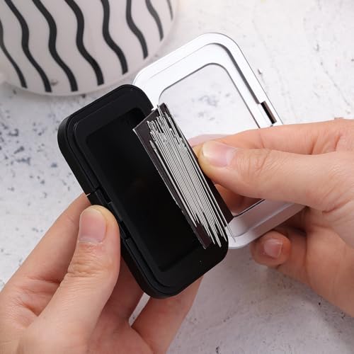 Portable Black Embroidery Needle Storage Case DIY Sewing Tool Accessories (Style 01) - color: Style 01