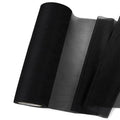 Tender Iron-on Embroidery Backing, 12 inch x 10 Yard Roll Embroidery Stitch Cover, Soft Touch Cloud Like Embroidery Cover Up Backing Fusible Light Weight Stabilizer by HAGBOU (Black) - color: Black