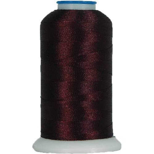 ThreadArt Polyester Machine Embroidery Thread, 1000M 40wt, Mahogany 300 - color: Mahogany