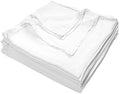 Nouvelle Legende Reusable Commercial Grade Cotton Flour Sack Towels – Ultra-Soft, Lint-Free, for Kitchen, Food Prep, & Baking, 28 x 29 Inches, 12-Pack, White