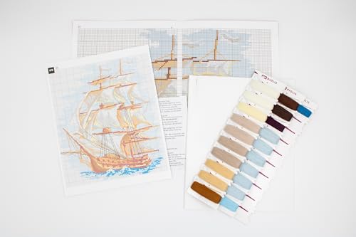 RIOLIS 479 Ship Counted Cross Stitch Kit 11.81 x 15.75 in