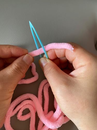 Large Eye Finishing Yarn Needles for Sewing Weaving in Ends,Knitting Crochet Darning Tapestry Plastic Needles for Thick Bulky Yarn