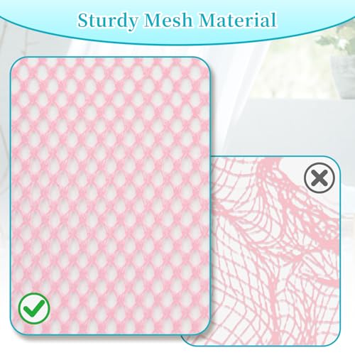 Mesh Shower Caddy Portable, Toiletry Bags for Travel, Pink - color: Pink
