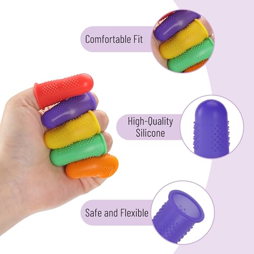 Mr. Pen- Hot Glue Gun Finger Protectors, 24 pcs - color: Deep Bright, size: 24 pcs