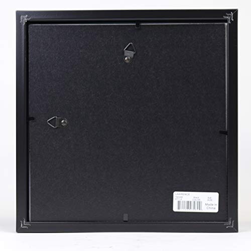 Lawrence Frames 785088 Shadow Box Frame, 8x8, Black - color: Black, size: 8 x 8 inches