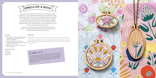 Mini Hoop Embroideries: Over 60 little masterpieces to stitch and wear