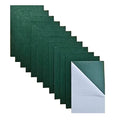 Jtnohx Self Adhesive Felt Sheets, 11 Pieces Stiff Sticky Felt, 8"x12" Fabric Square with Adhesive Backing for Crafts, Drawer Liner for Jewelry Box Drawer DIY (Green) - color: Green