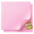 Baby Pink Soft Felt Sheets for Crafts, 12" x 12", 1.6mm Thick, 2 Pcs - color: Baby Pink