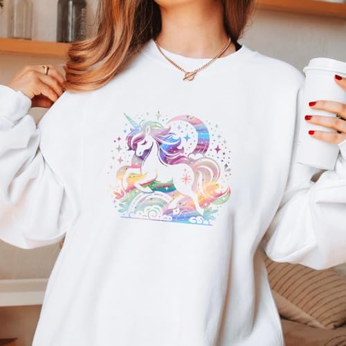 HTVSTD Holographic HTV Heat Transfer Vinyl 10pcs 12×10in Iron on Vinyl - color: Holographic