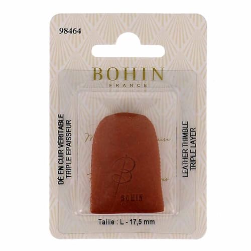 Bohin 98464 Leather Thimble Size Large - size: Large