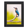 Mxtallup 12x16 Diamond Painting Frame with 10x14 in Black Mat ，Display Pictures 10x14 in With Mat or 12x16 in Without Mat, 30x40 cm Poster Picture Frames 25x35 cm Photo Frames Wood,Black